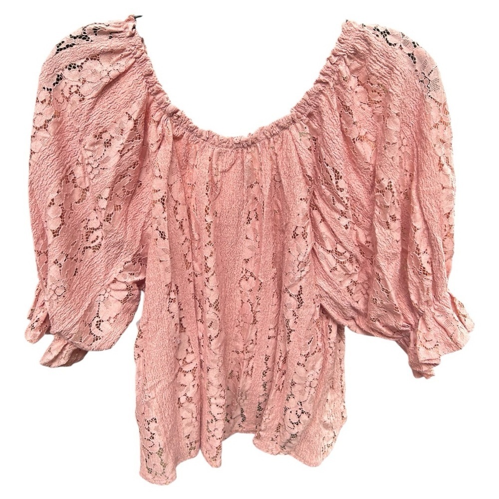 NWOT Free People Women's Stacey Convertible Lace Crop Top - Picture 3 of 8